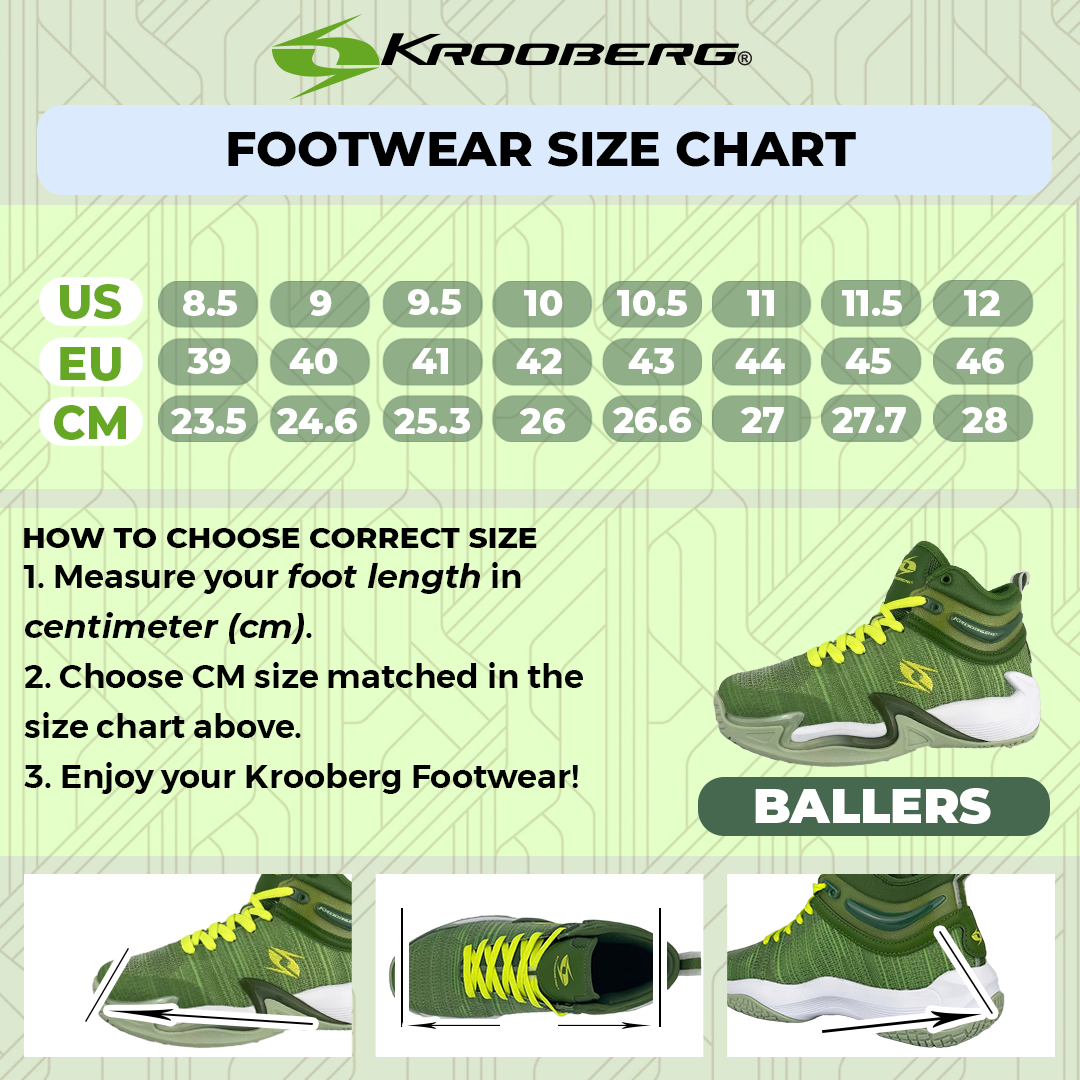 Krooberg Ballers - Mens Basketball Shoes