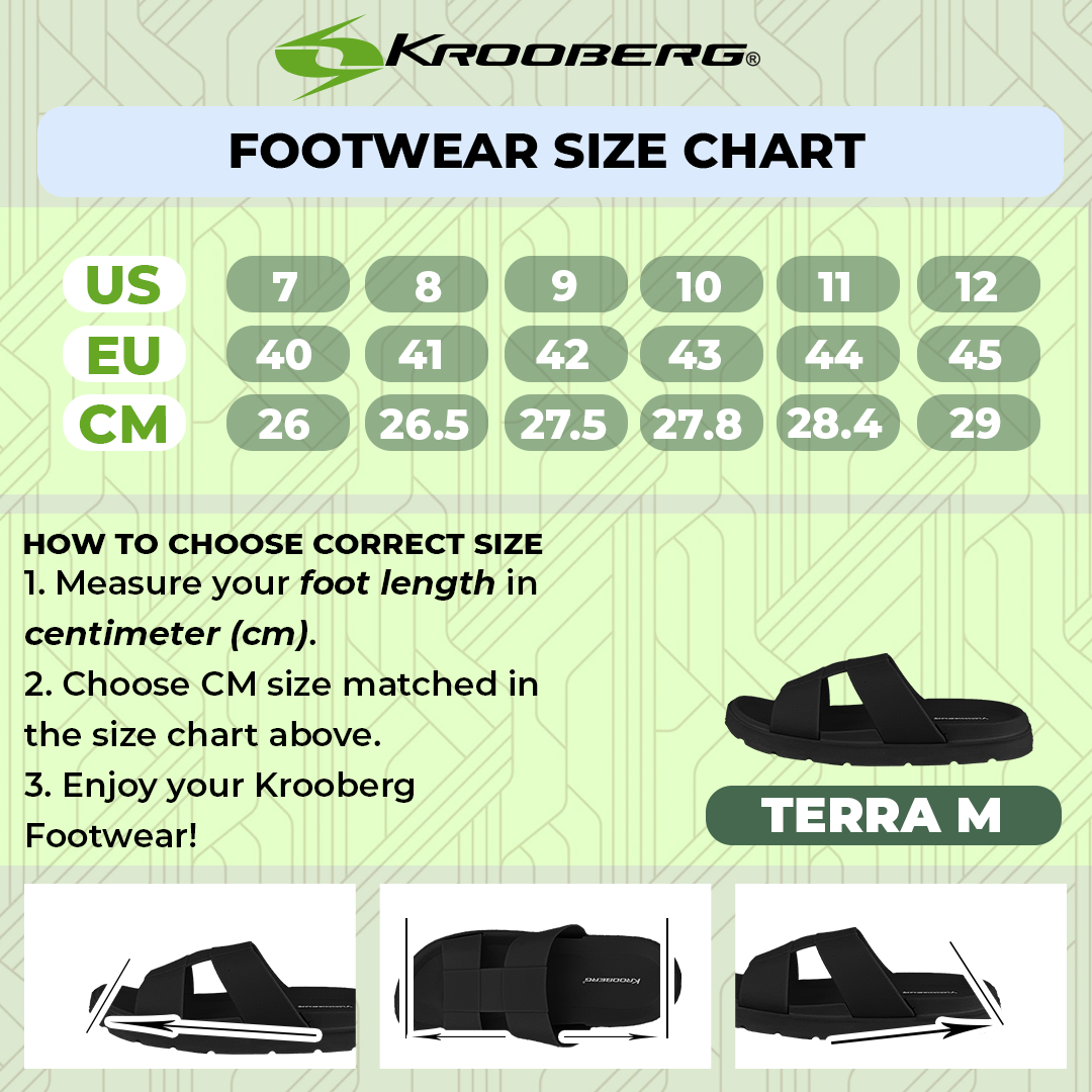 Krooberg Terra - Unisex Recovery Slippers